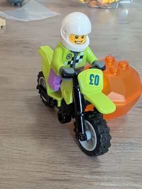 Lego Dirt Bike And Rider